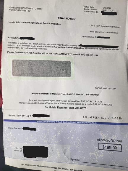 Fraud letter check3