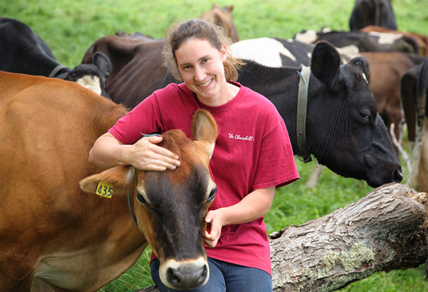 jennifer-and-morgan-churchill-cow